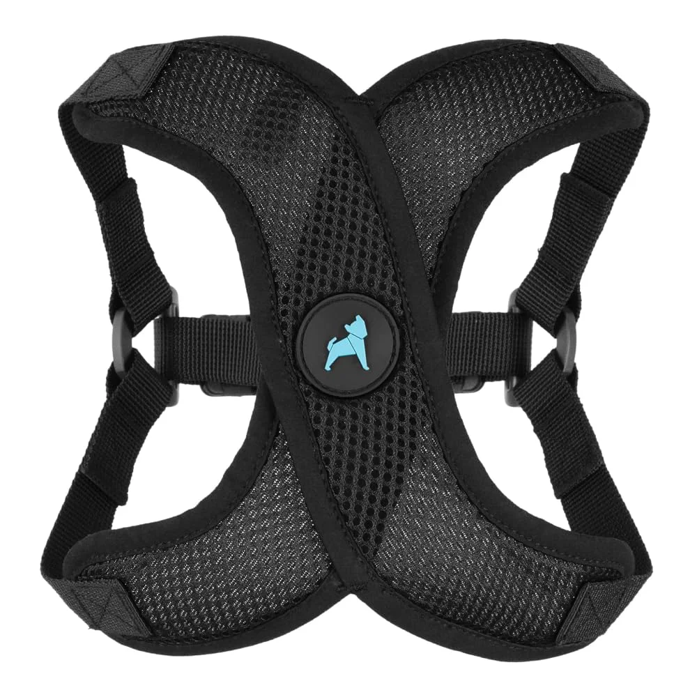 Environmentally Friendly Gooby Comfort X Step in Lite Harness – Choke Escape for Small Dogs Black X-Small Premium