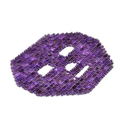 Consistent Masque Apaisant Visage Améthyste Fait Main Soins aux Cristaux par ZAQ Soft
