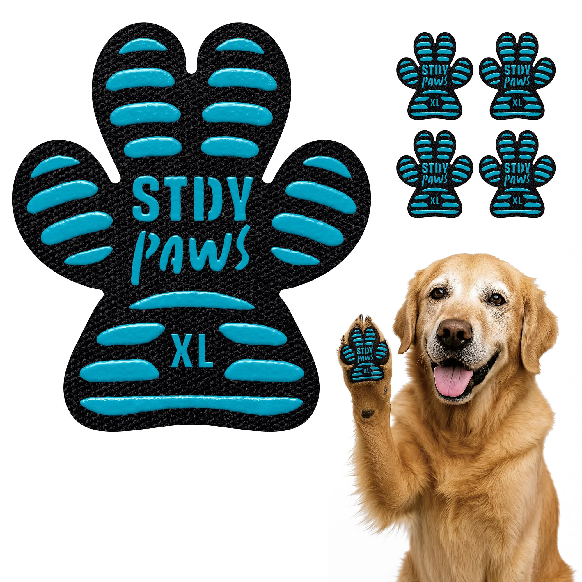 Fashionable Steady Paws Anti-Slip Paw Grips – Non-Slip Dog Traction Pads for Senior Injured Dogs 24 Pcs Sizes S-XXL Prestigious