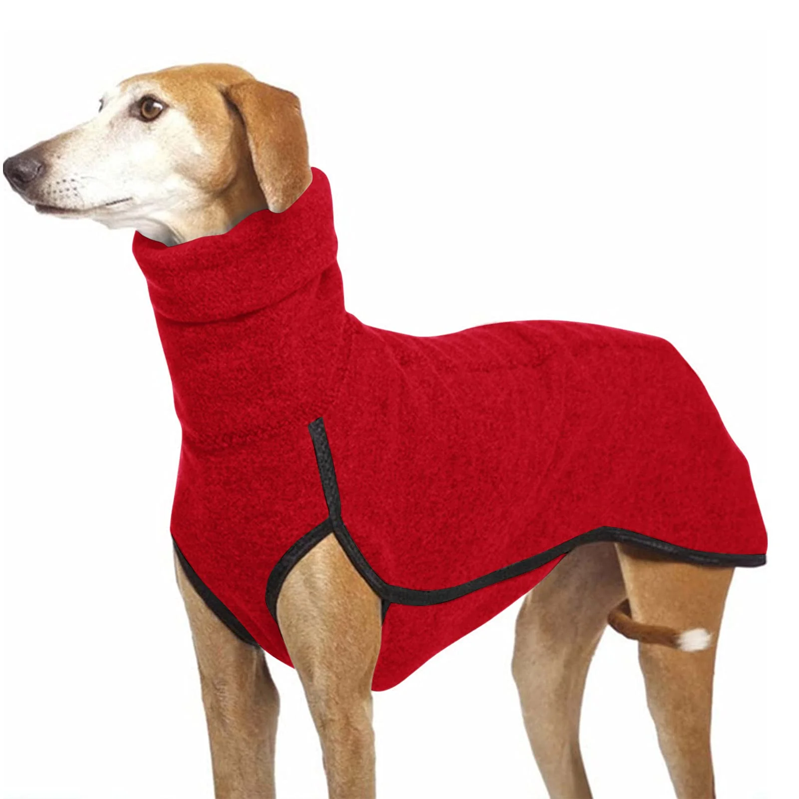 Reliable Esobo Fleece Dog Coat – Winter Warm Turtleneck Cozy Jacket for Small to Large Dogs Selected