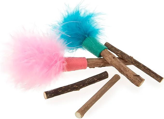 Certified SmartyKat Silly Silver Stix Natural Silvervine Cat Toys