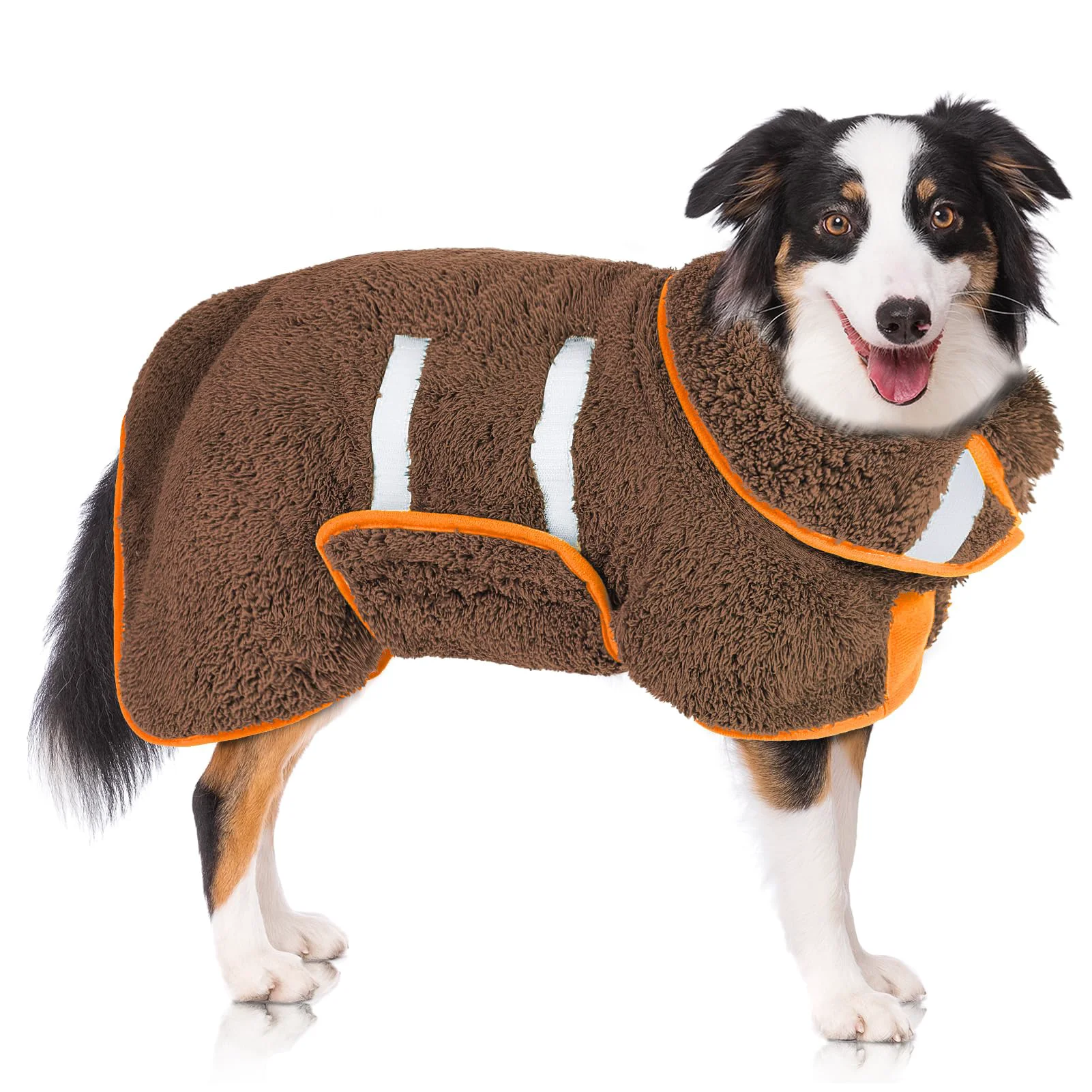 Solid Unicorn Catcher Dog Bathrobe – Super Absorbent Quick-Dry Adjustable Towel S-XXL Soft