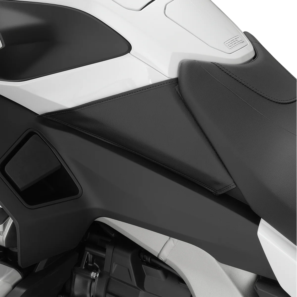 Solid SHOW CHROME Gas Tank Mini Bra – Black – Honda HG18MB Top-Quality