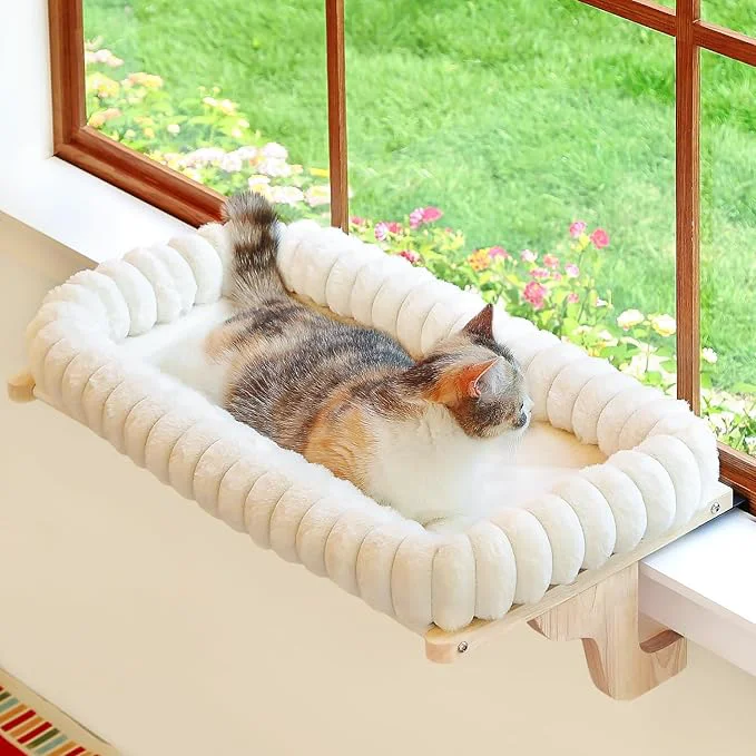 Functional Zakkart SnugCloud Cat Window Perch Fine