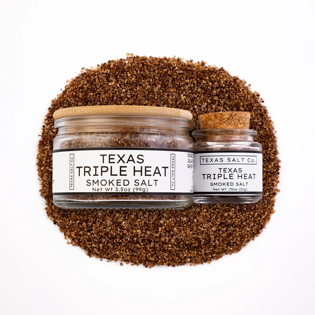 Trendy Sel fumé triple feu du Texas Natural