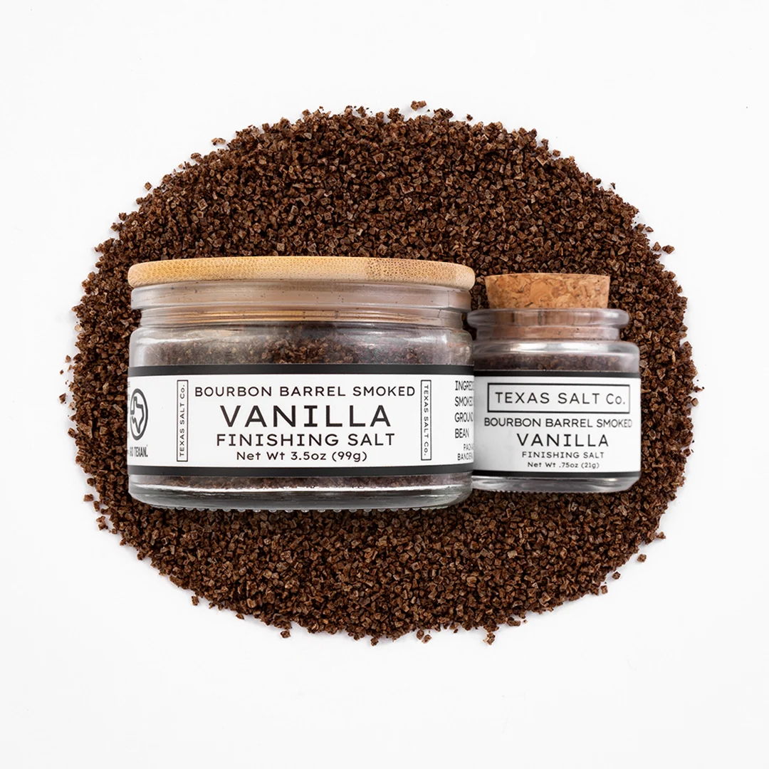 Clean Sel de finition à la vanille fumée au fût de bourbon Outstanding