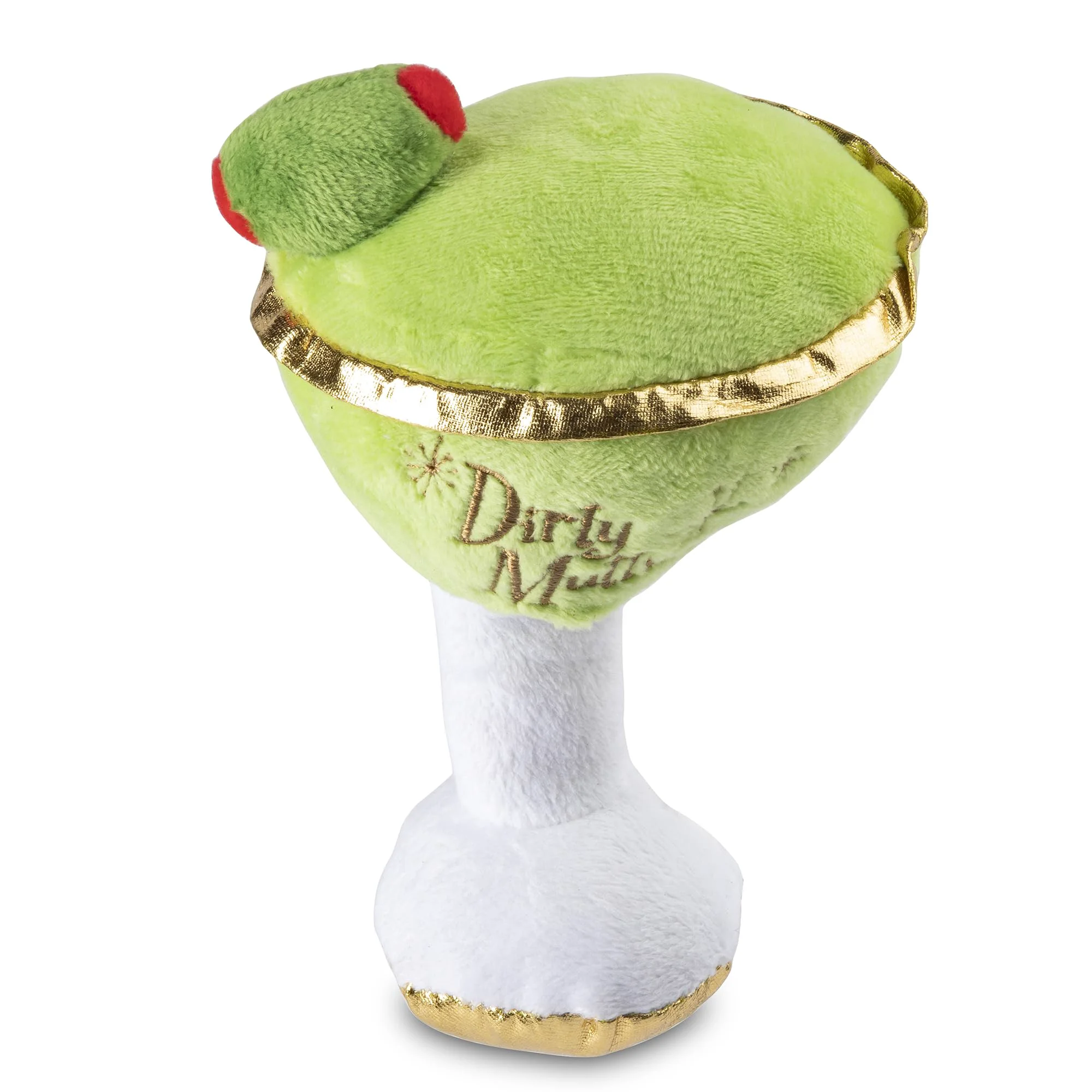 Elite Haute Diggity Dog Dirty Muttini – Plush Designer Toy with Squeaker for All Breeds Comfortable