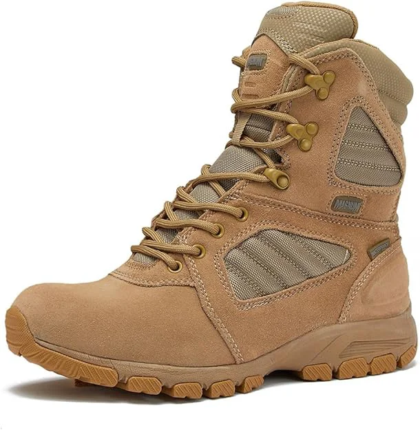 Refined Bottes tactiques militaires MAG STORM 8 Desert SZ WP Original