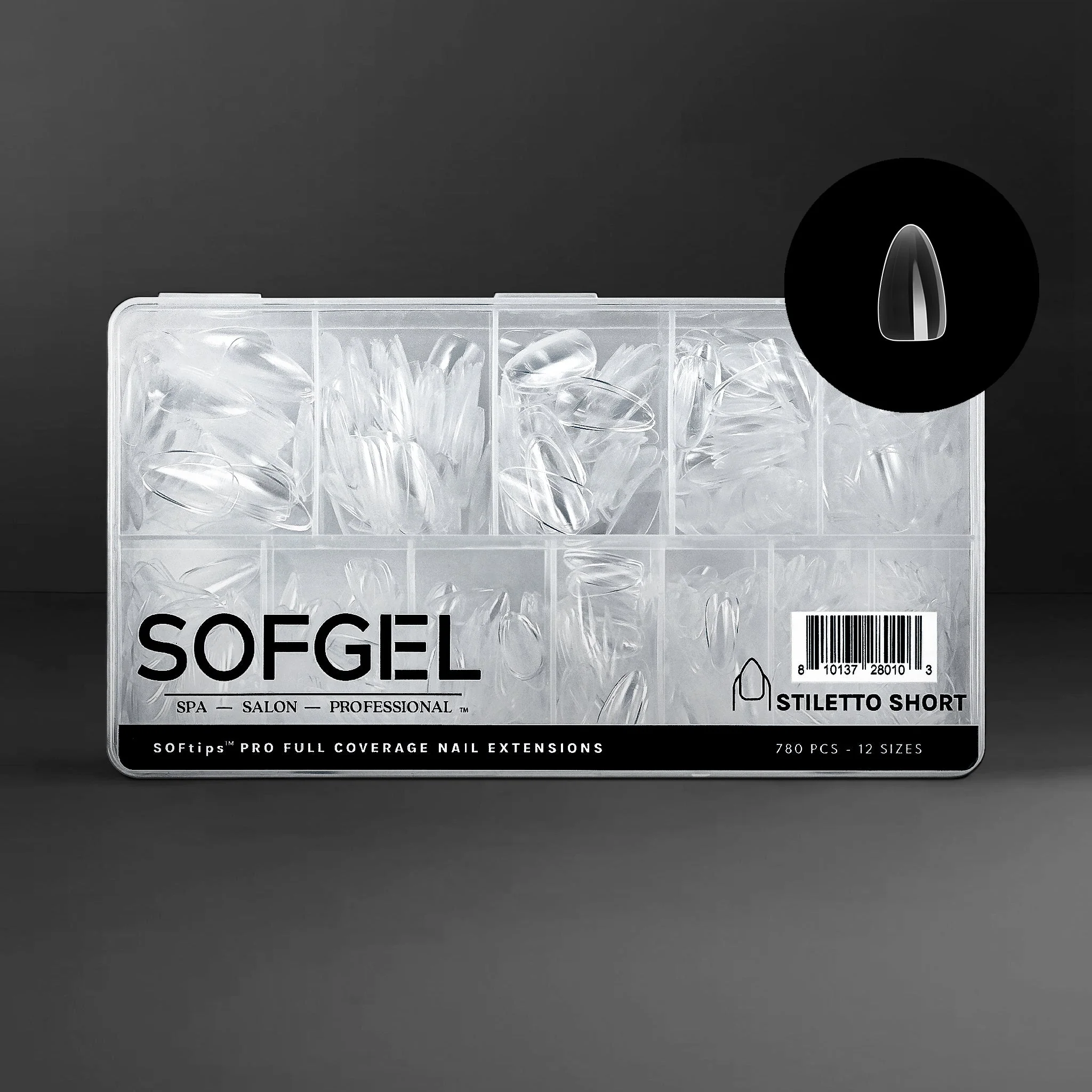Sustainable SOFTIPS PRO™ XII – Stiletto court standard Efficient