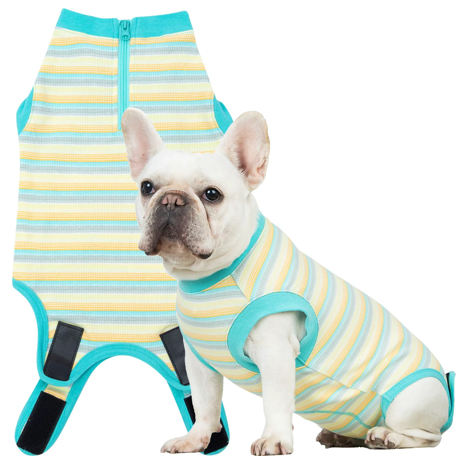 Premium Material Wabdhaly Recovery Suit for Dogs — Cone Breathable Spay Shirt Safe
