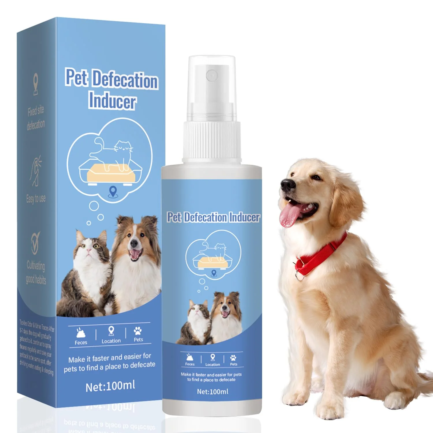 Professional iALTERLL Potty Training Spray for Dogs Gentle Safe Indoor Outdoor Puppy Training Aid Clean