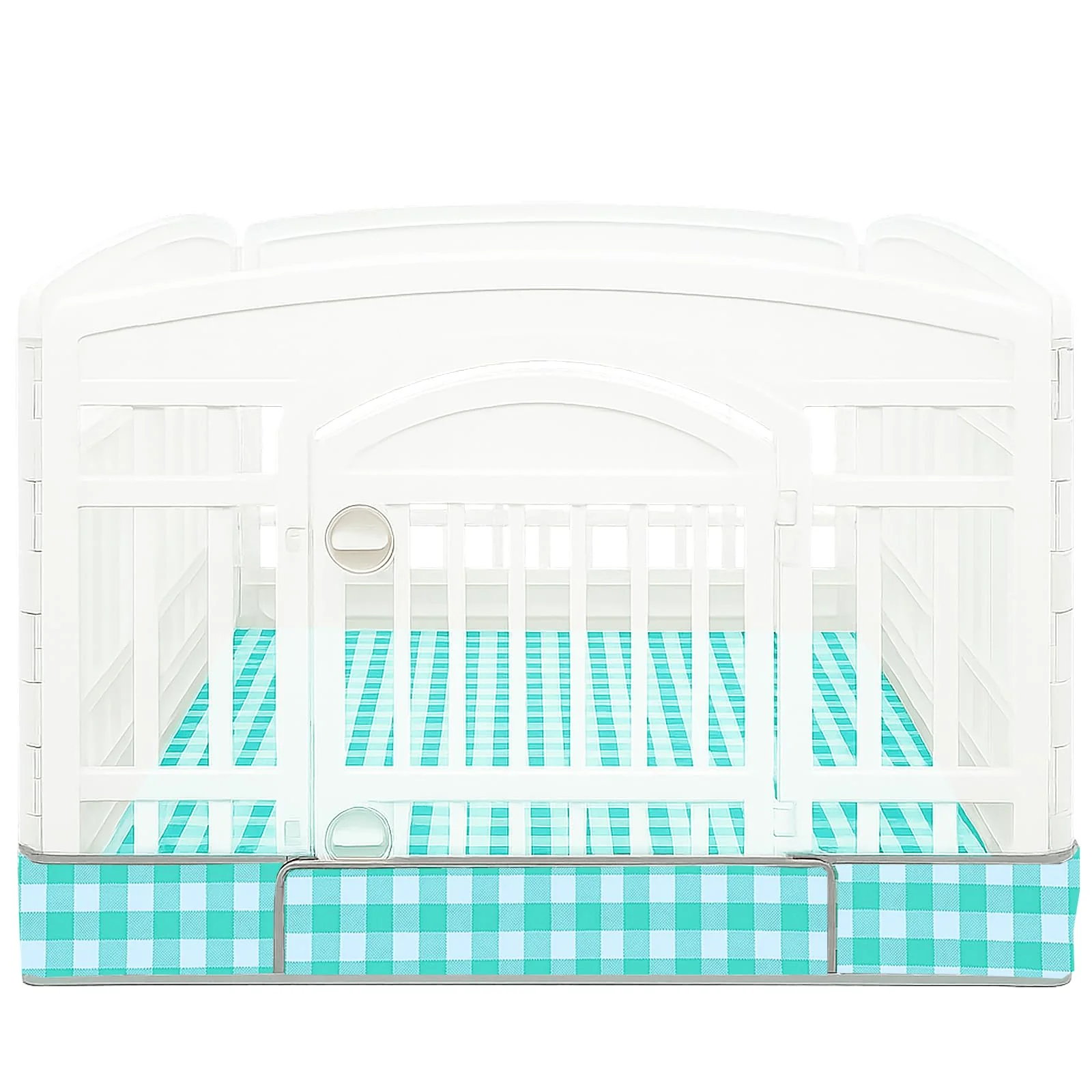 Smart THINMUHAND Dog Playpen Bottom Pad for 36-Inch 4-Panel Playpens Leak-Proof Washable Prestigious