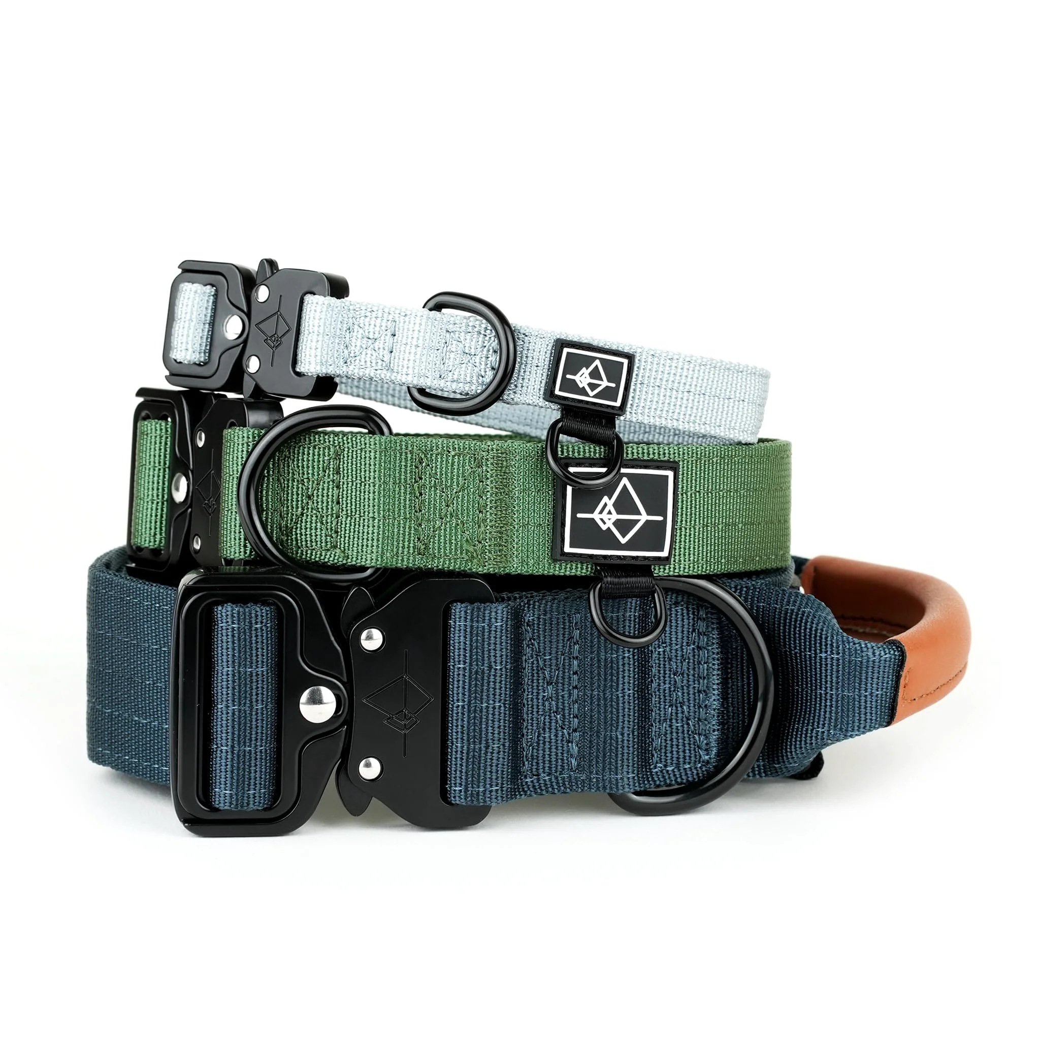 First-Class MADE TO ROAM Premium Explorer Control Collar – Adjustable Nylon Dog Collar with Leather Handle Colorado Nightsky Size 2 Dependable