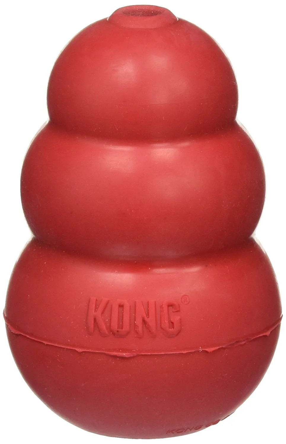 Elite KONG Classic Medium Dog Toy Red – Pack of 2 Durable Stuffable Unpredictable Bounce Relaxed