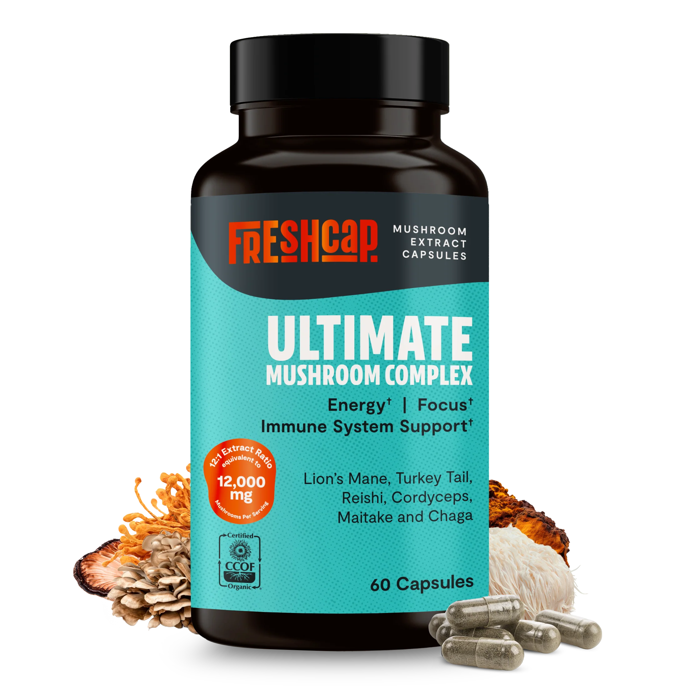 Professional Gélules Complexe de Champignons Ultimatif Smooth
