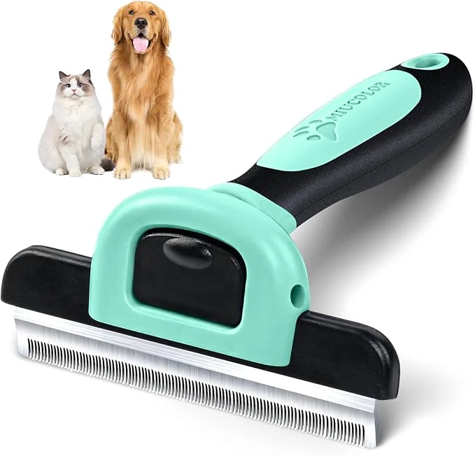 Verified MIU COLOR Pet Grooming Brush Deshedding Tool Exceptional