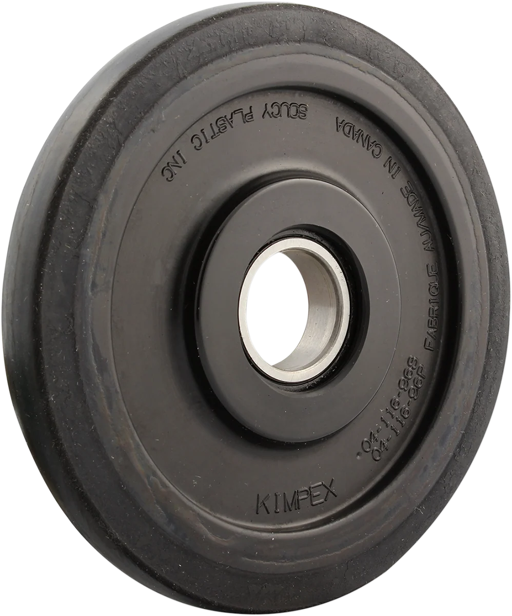 Next-Generation KIMPEX Idler Wheel with Bearing 6005RS – Black – 130 mm OD x 25 mm ID 298936 High-Grade