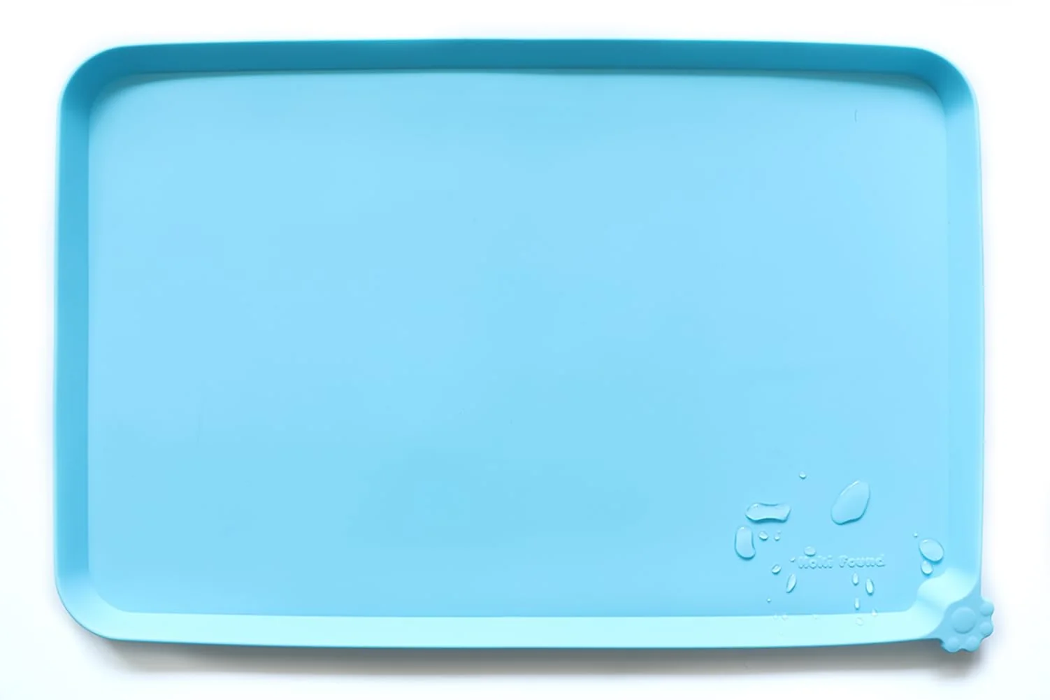 Proven Hoki Found Waterproof Pet Feeding Mat with High Lip – 19×12 Anti-Slip Dishwasher Safe Specialty