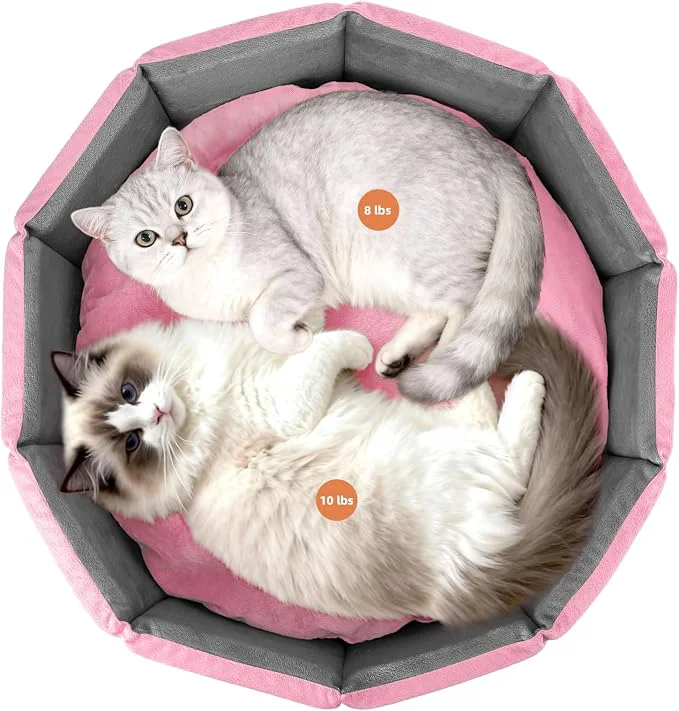 Top-Quality PJYuCien Premium Orthopedic Memory Foam Round Pet Bed Breathable