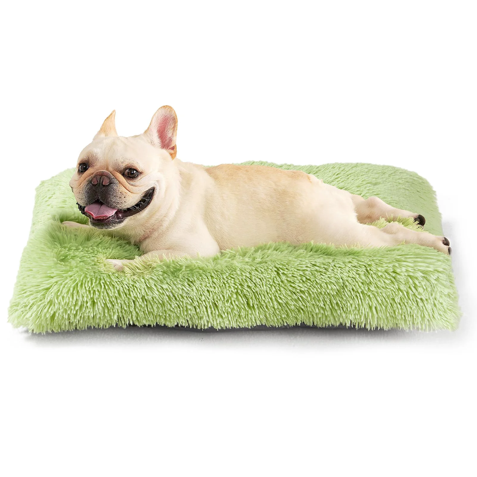 Pure EHEYCIGA Fluffy Dog Crate Bed for Medium Dogs – Plush Non-Slip Washable First-Class