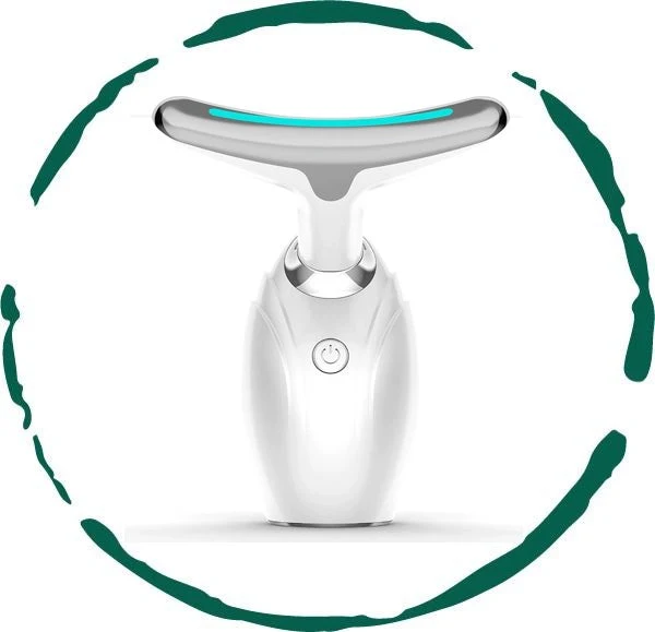 Solid Appareil de Thérapie LED Lifting Cou Visage Green