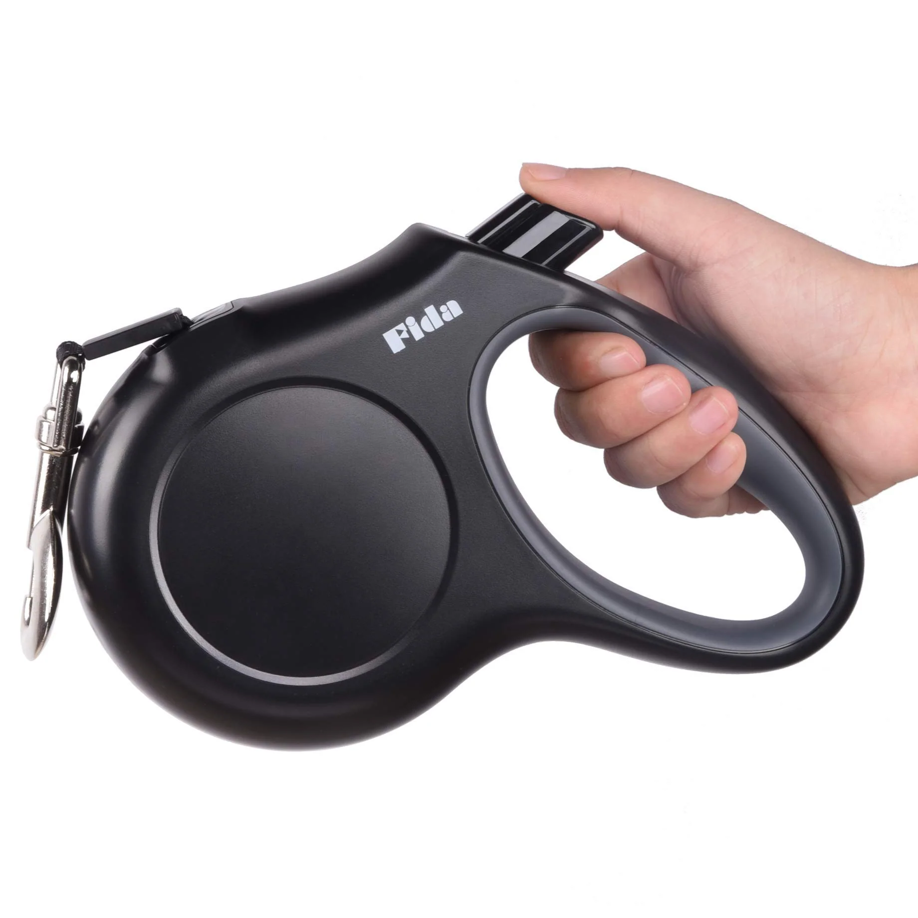Safe Fida Retractable Dog Leash 16ft – Heavy Duty for Large Dogs up to 110 lbs Original Design