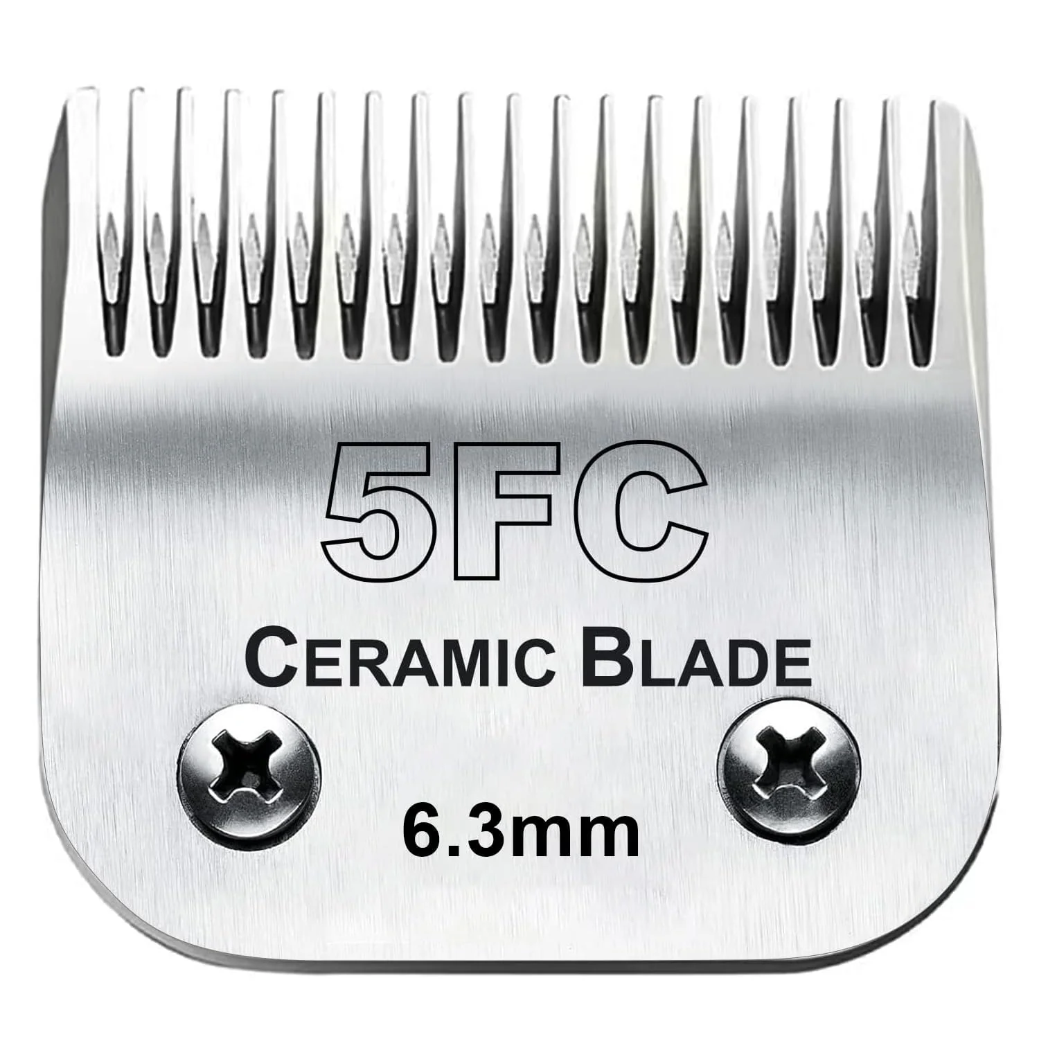 Convenient Audoc 5FC Blade Dog Grooming Blades for Andis Detachable Clippers – Ceramic Stainless Steel 1 4-Inch Certified