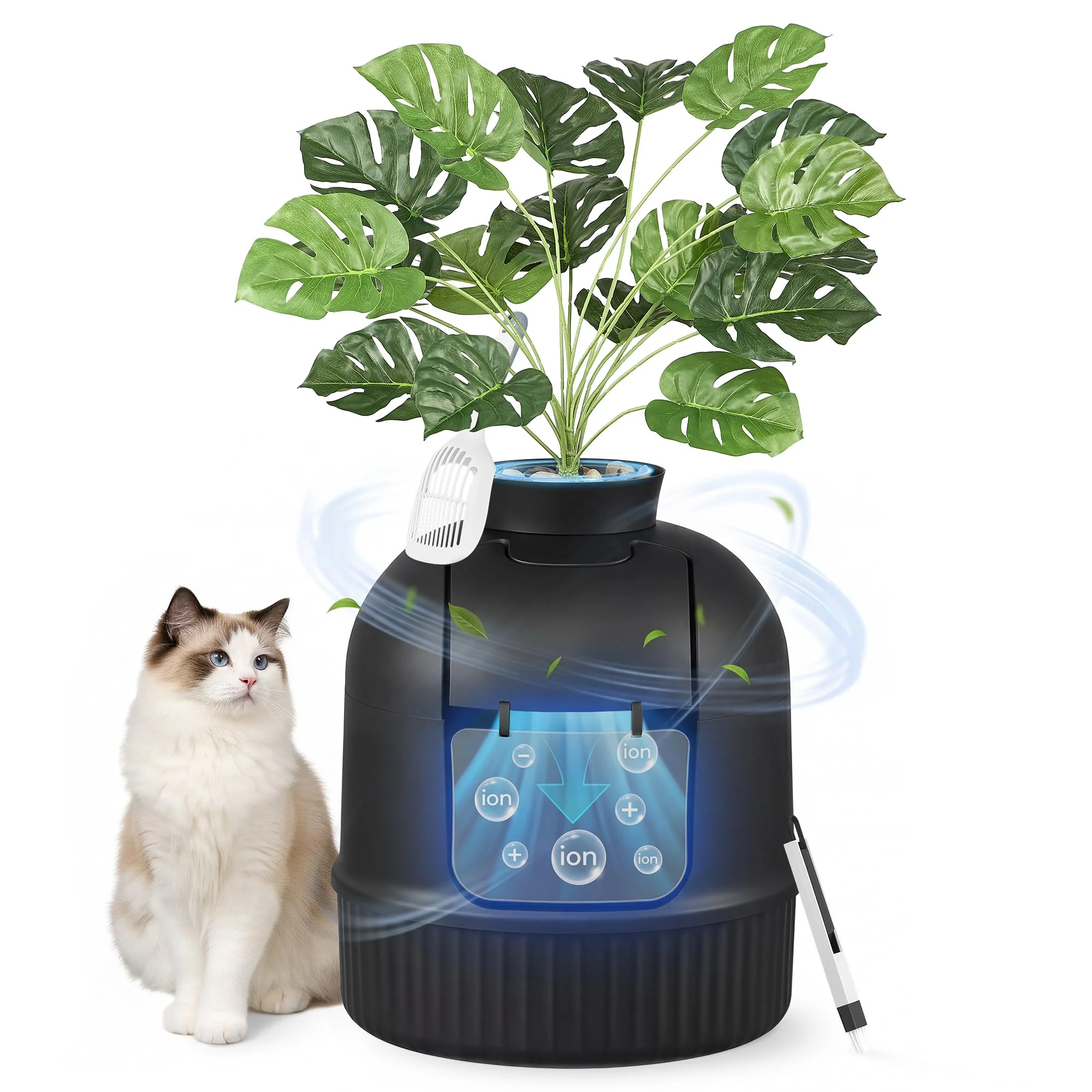 Unique Feandrea Plant Cat Litter Box Enclosure with. Chosen for quality fits naturally into modern pet homes. Exclusive
