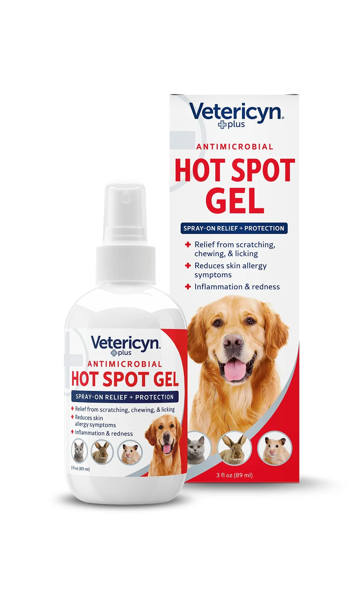 Casual Vetericyn Plus Dog Hot Spot Gel — Itch Relief Safe Skin Care 3 oz Luxury
