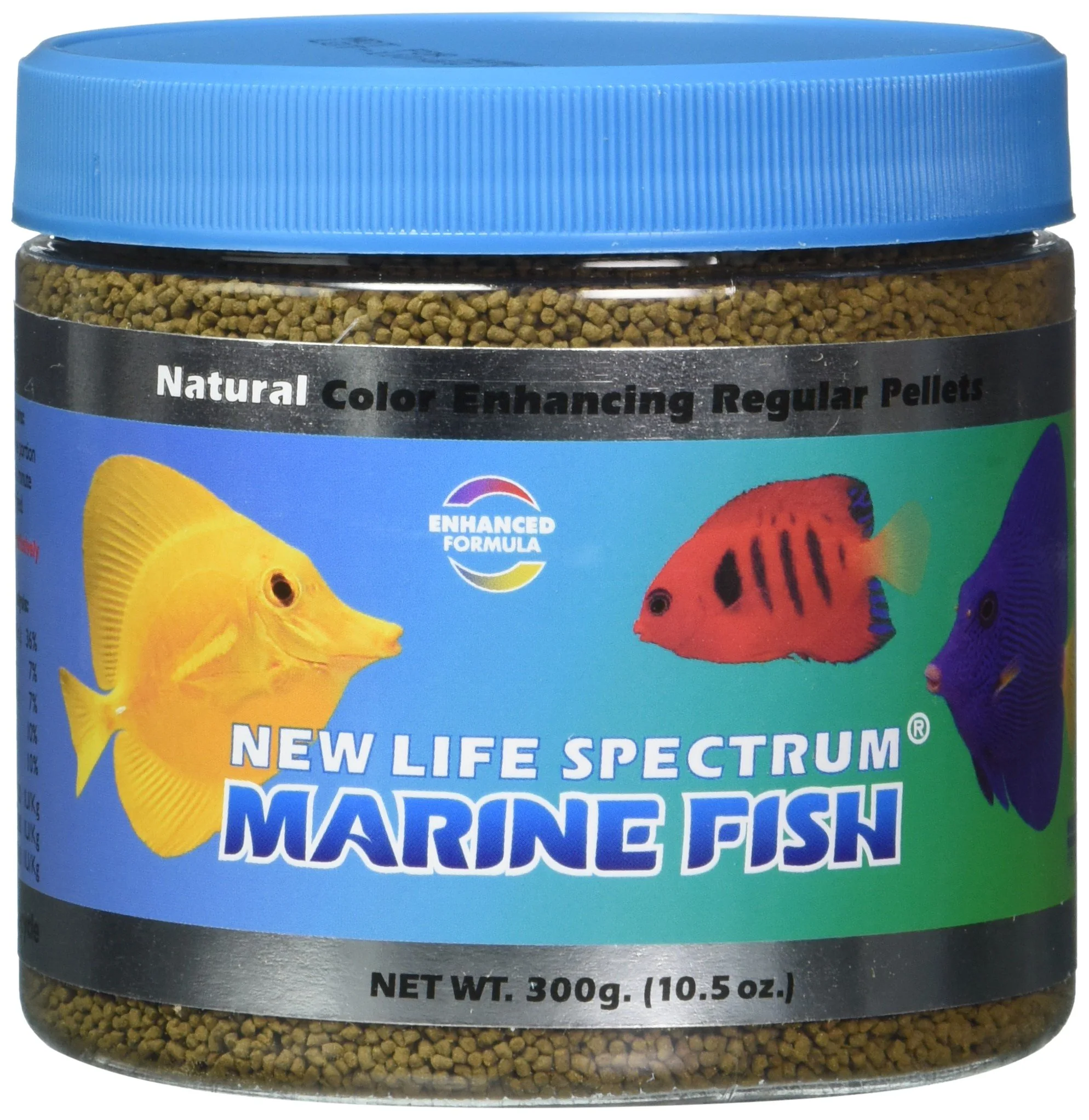 Exceptional New Life Spectrum Marine 300g Naturox Series – High-Protein 1mm Sinking Pellets for Marine Fish Contemporary