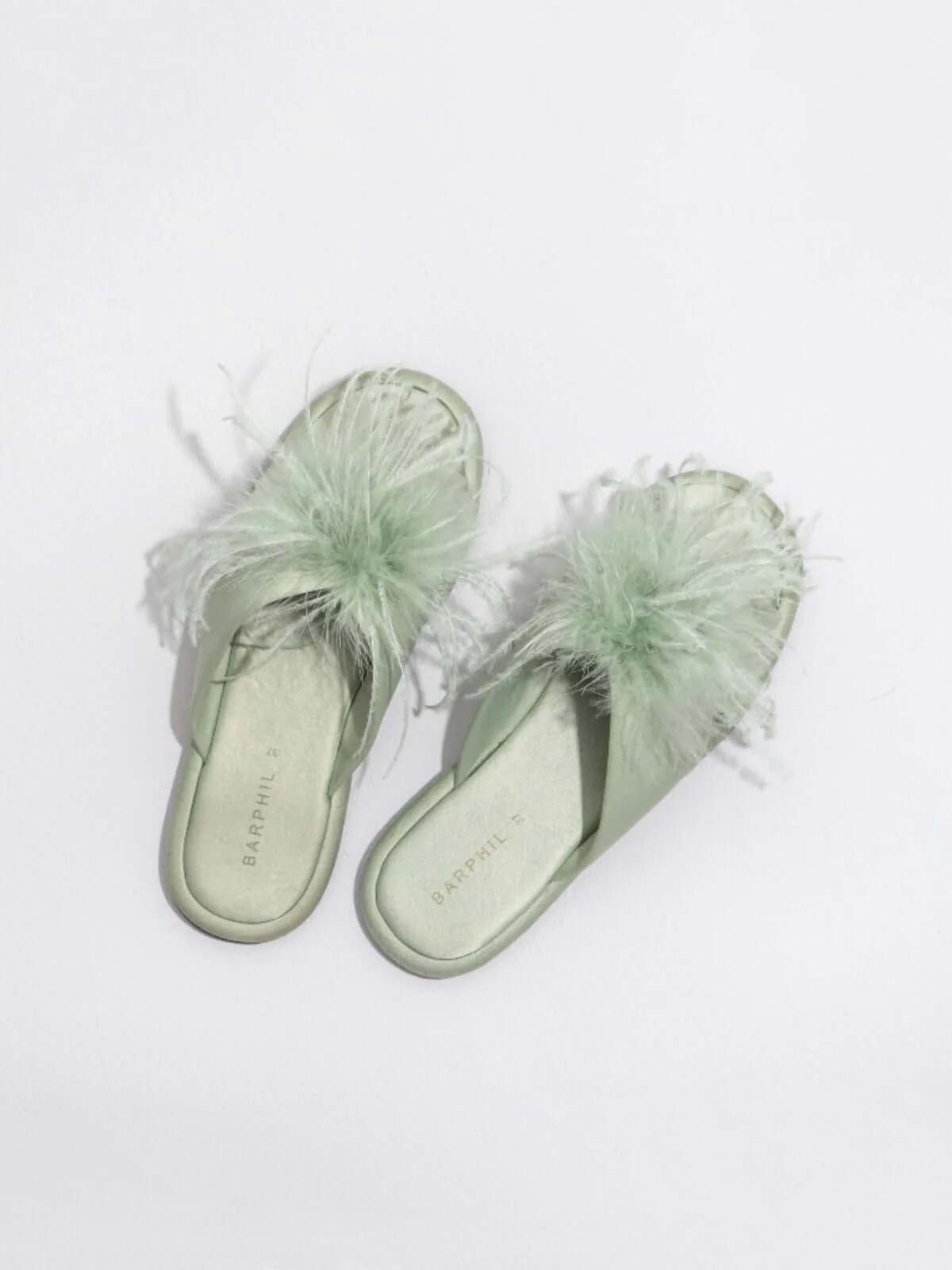 Premium Material Chaussons en plumes de luxe Outstanding
