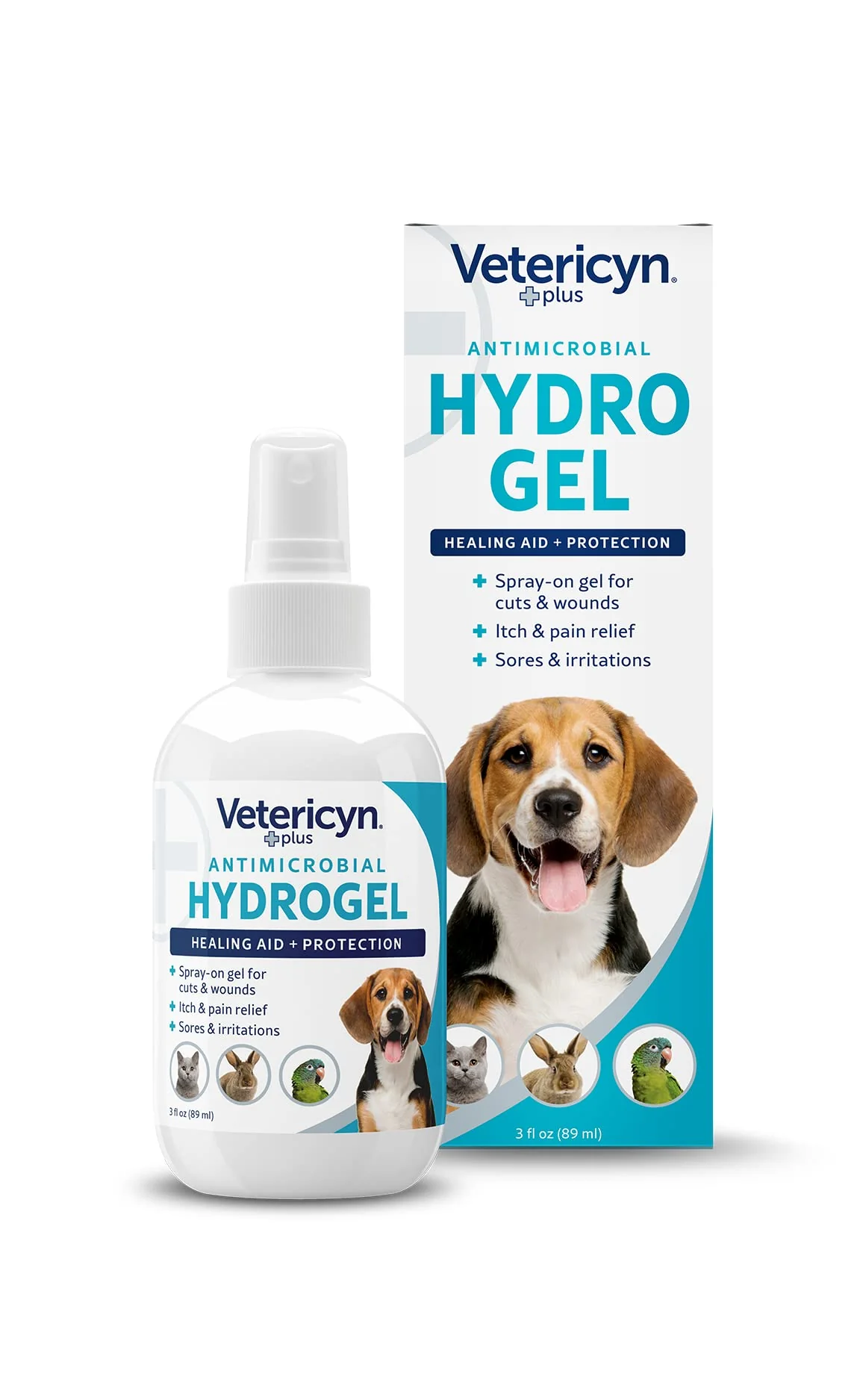 Responsible Vetericyn Plus Dog Wound Care Hydrogel Spray Healing Aid Wound Protectant Fine