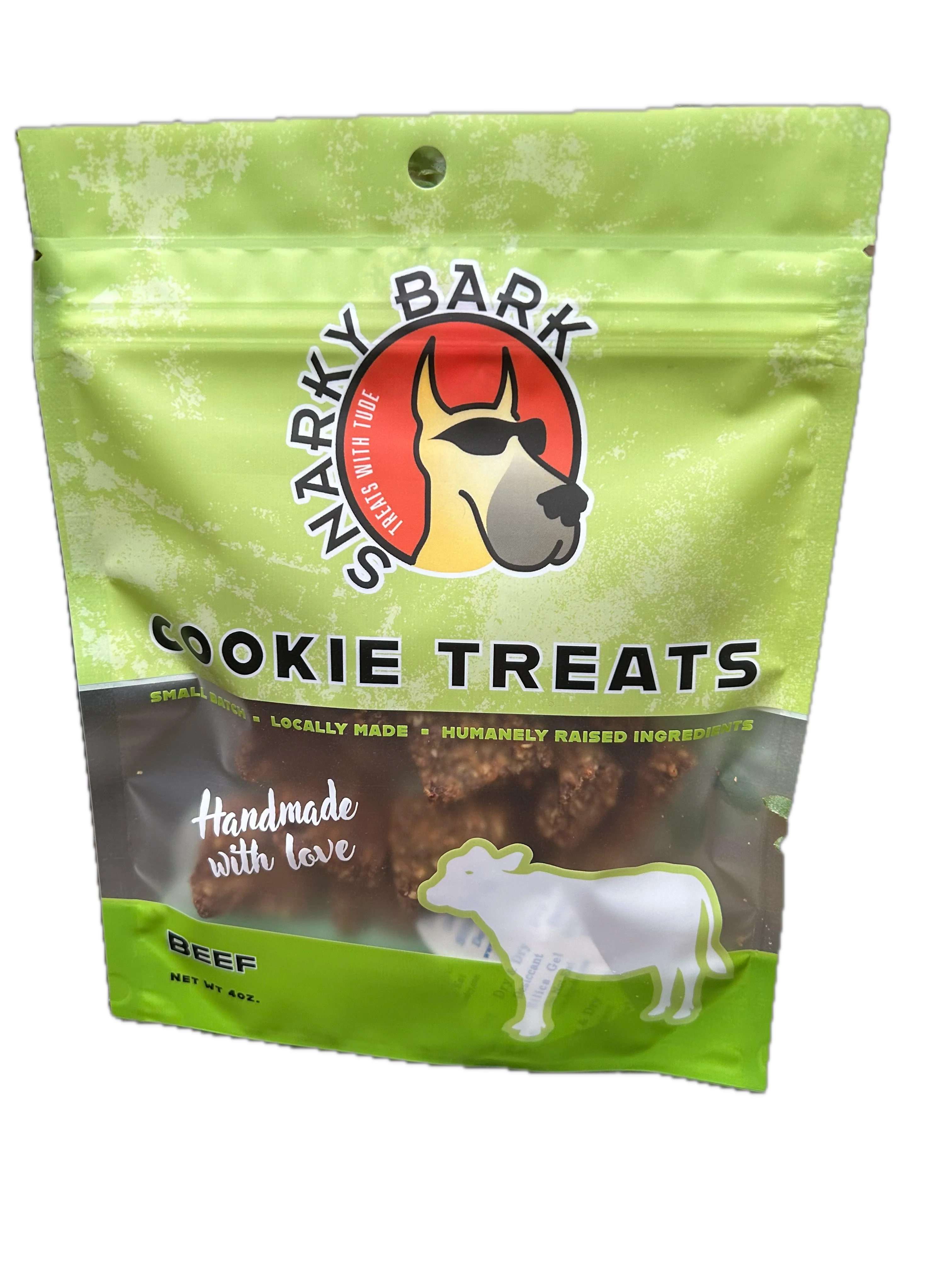 Fashionable Friandises pour chiens Snarky Bark aux biscuits de bœuf Prestigious