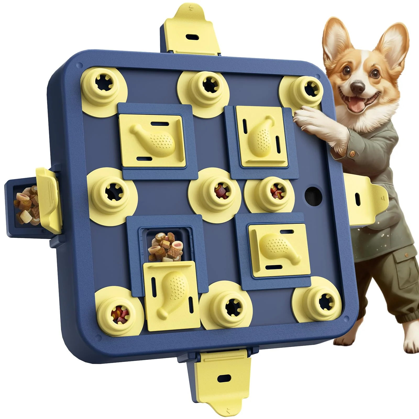 Reusable KADTC Dog Chess Puzzle Toy. Chosen for quality fits naturally into modern pet homes. Professional