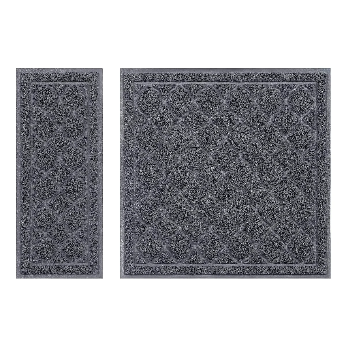 Quality Unipaws Cat Litter Trapping Mat – Litter Box Scatter Control Pad Waterproof Gentle on Paws Fine