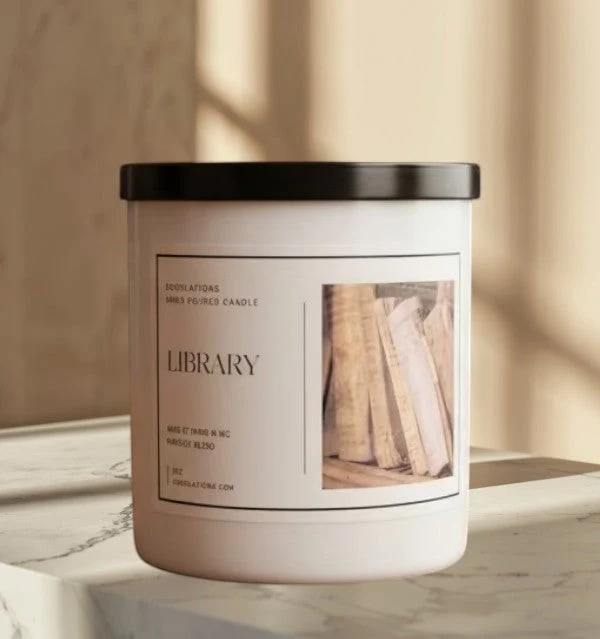 Carefully Designed Bougie Bibliothèque Selected