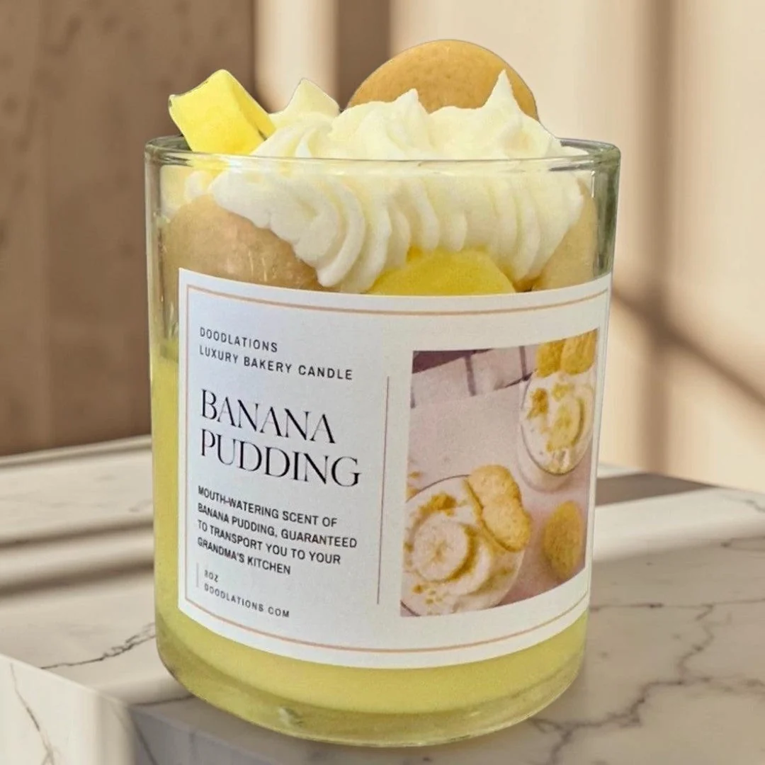 Versatile Bougie de luxe Banana Pudding Breathable