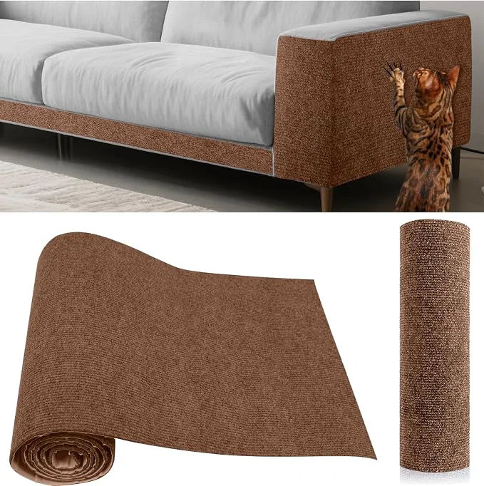 Optimized Cat Scratch Furniture Protector Couch Protector from cat Claws Self-Adhesive Casual