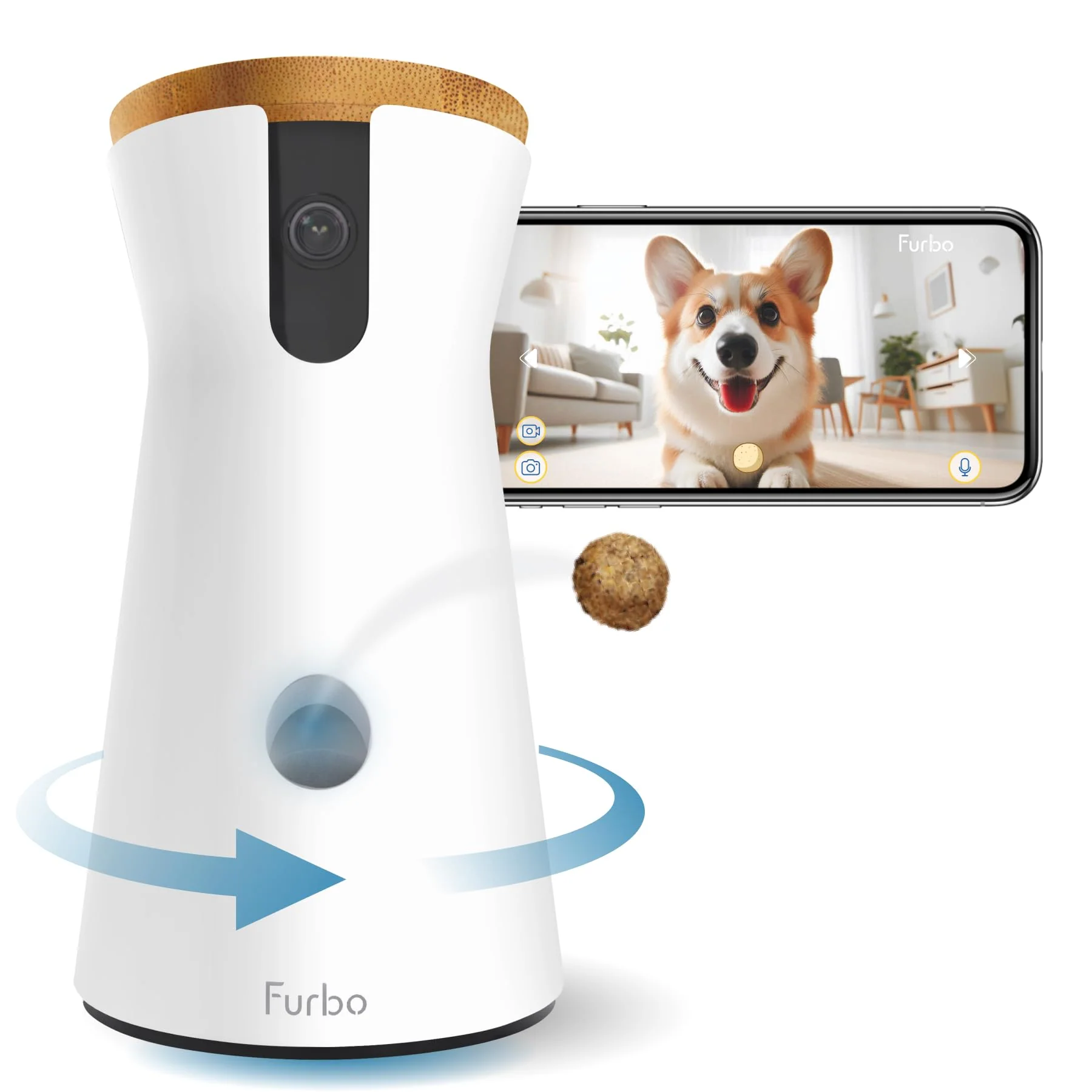 Durable Furbo 360° Dog Camera No Monthly Fee . Chosen for quality fits naturally into modern pet homes. Selected