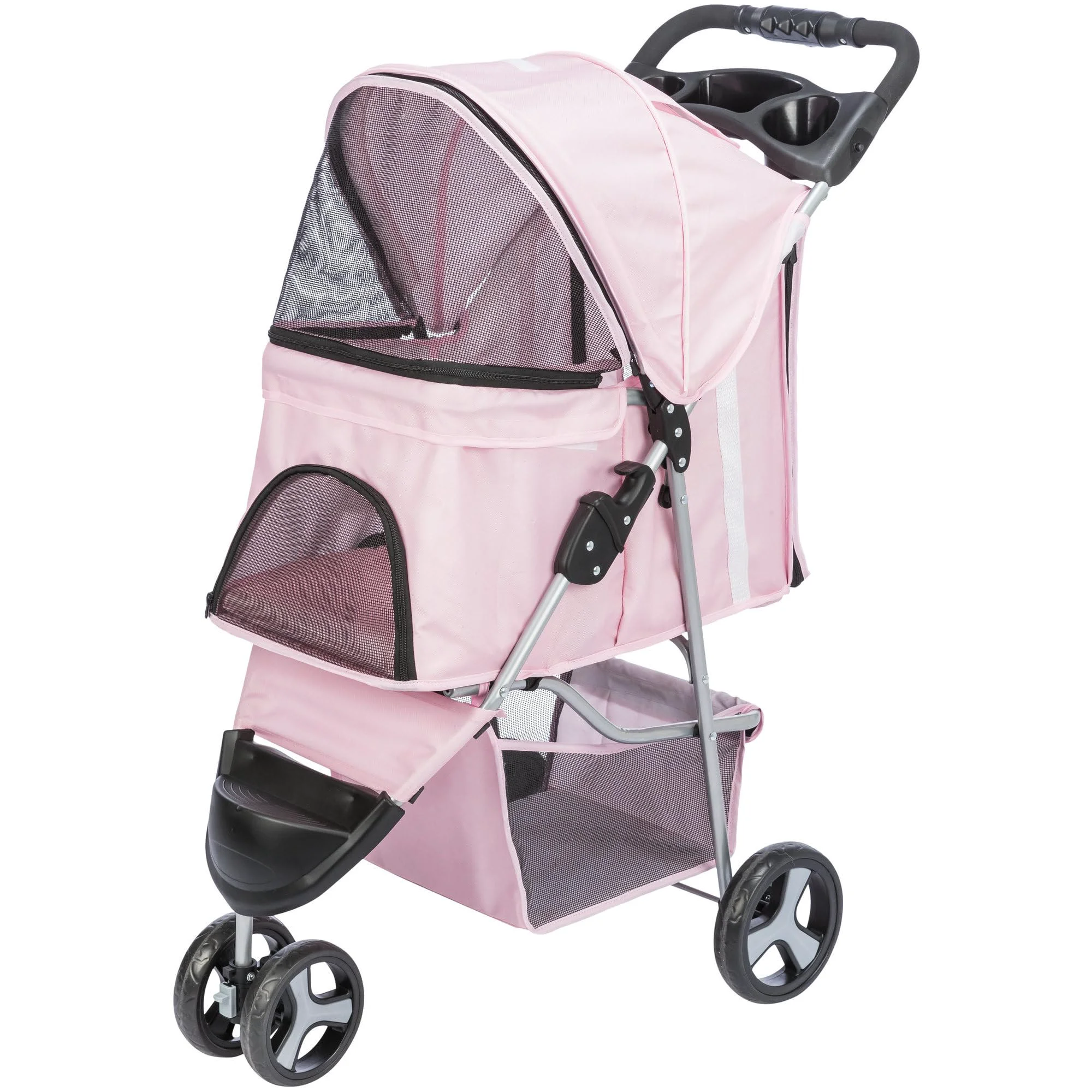 Green Trixie Foldable Pet Stroller for Cats and Dogs. Chosen for quality fits naturally into modern pet homes. Advanced