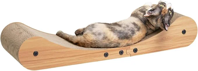 Proven Nekosan Cat Scratcher Cardboard Bed 27.5 Extra Large Cat Scratch Sofa Bed Efficient
