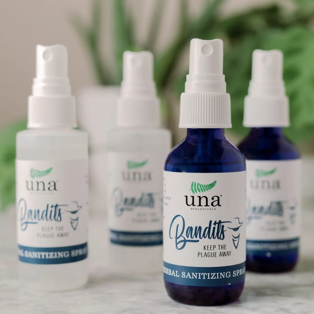 World-Class Vaporisateur désinfectant aux herbes Bandits Huile essentielle Una Biologicals Easy-to-Use