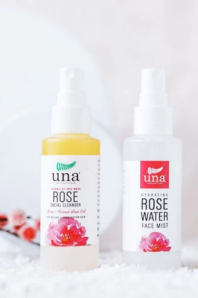 Artisan Nettoyant visage doux à la rose Soins du visage Soins de la peau Una Biologicals Fine Crafted