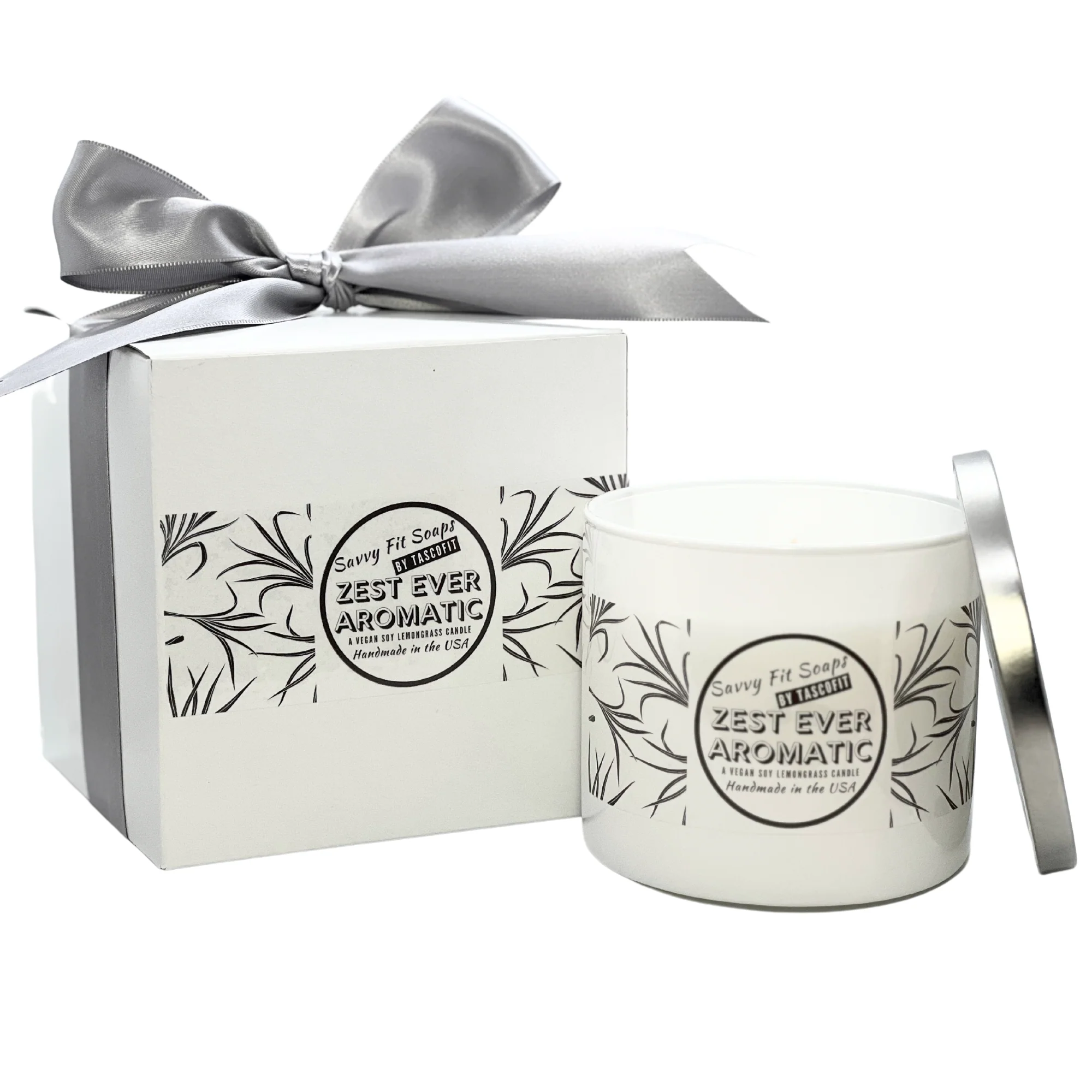 Long-Lasting ZEST EVER AROMATIC – Une bougie au soja et au citron Smooth