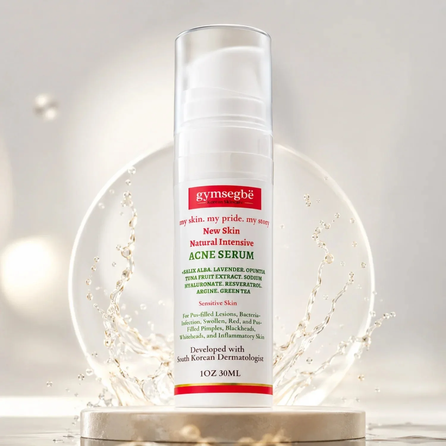 Optimized Sérum Intensif Anti-Acné New Skin Natural Green