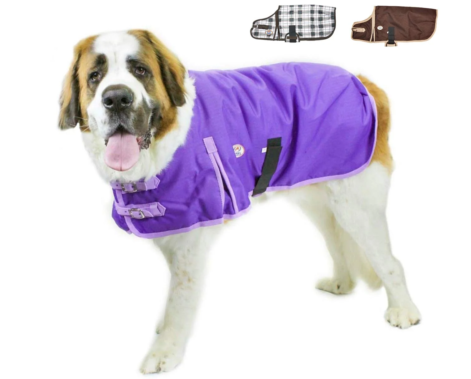 Certified Derby s Ruff Pup 1200D Ripstop Waterproof Winter Dog Coat – 150g Medium Weight Specialty