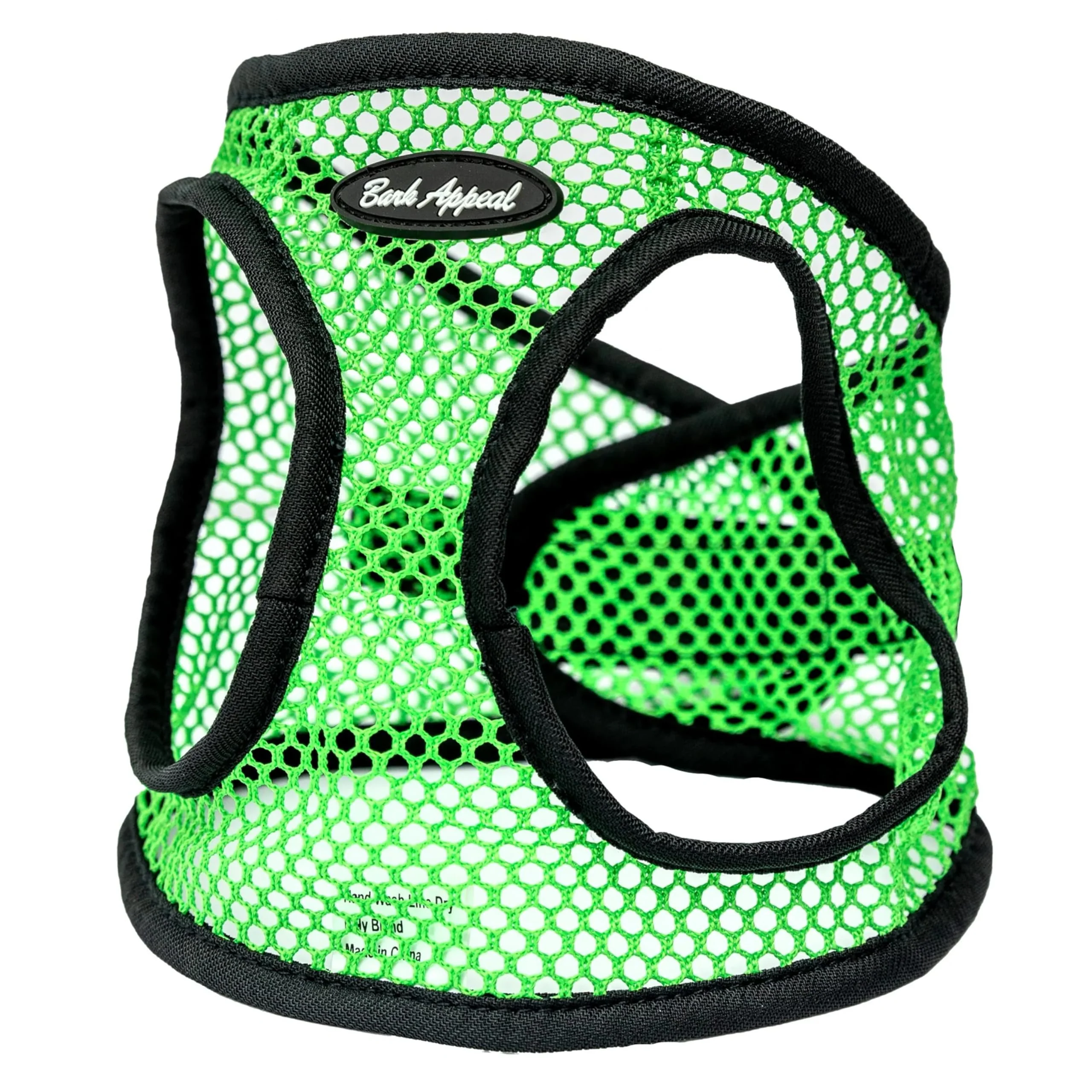 User-Friendly Bark Appeal Green Netted Step-in Harness – Small-Medium Dogs Anti-Choke Updated Sizing Top-Quality