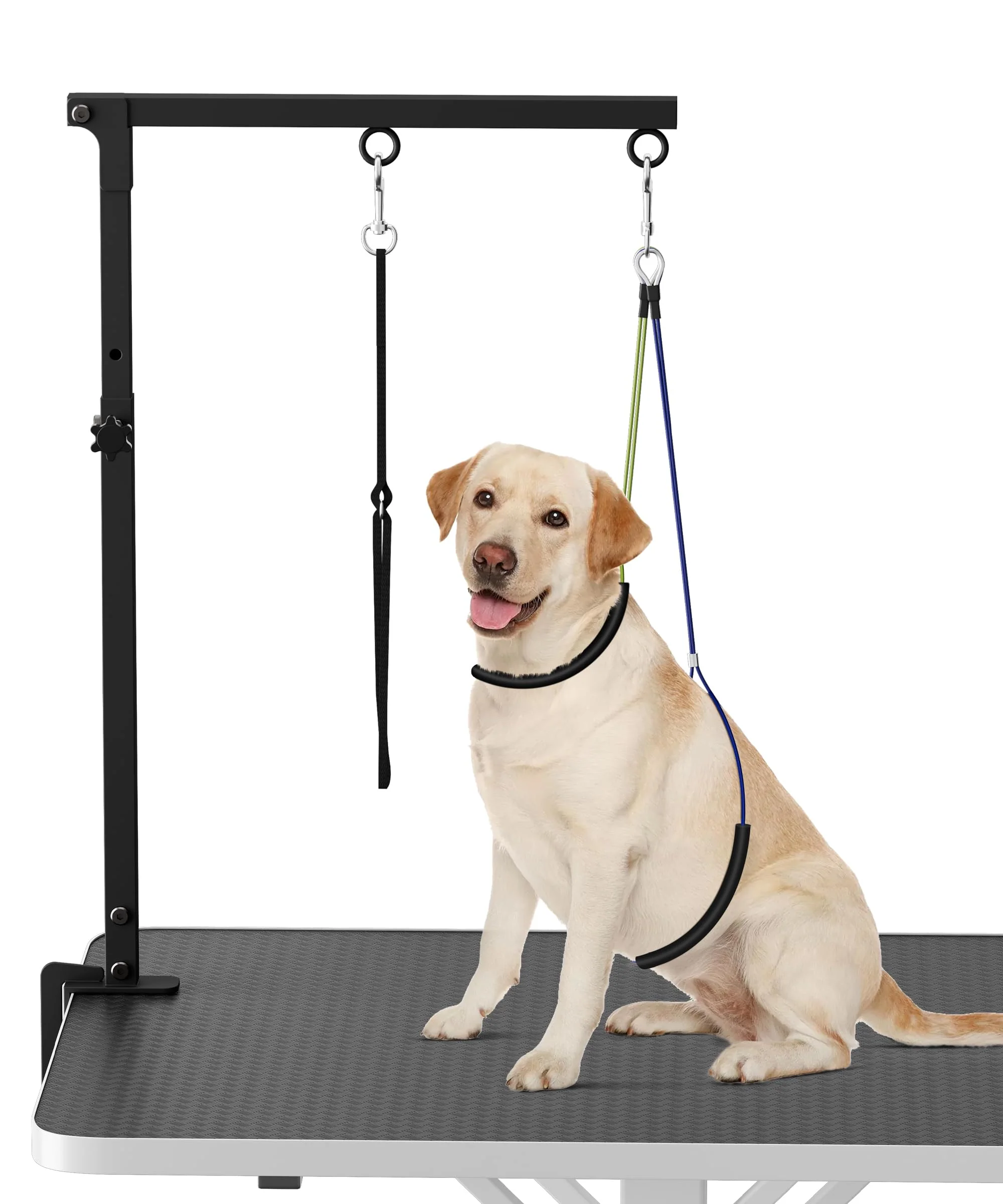 Advanced Artibear Dog Grooming Arm for Small Dogs — Adjustable Height 270° Folding Arm Table Clamp Haunch Holder High-End