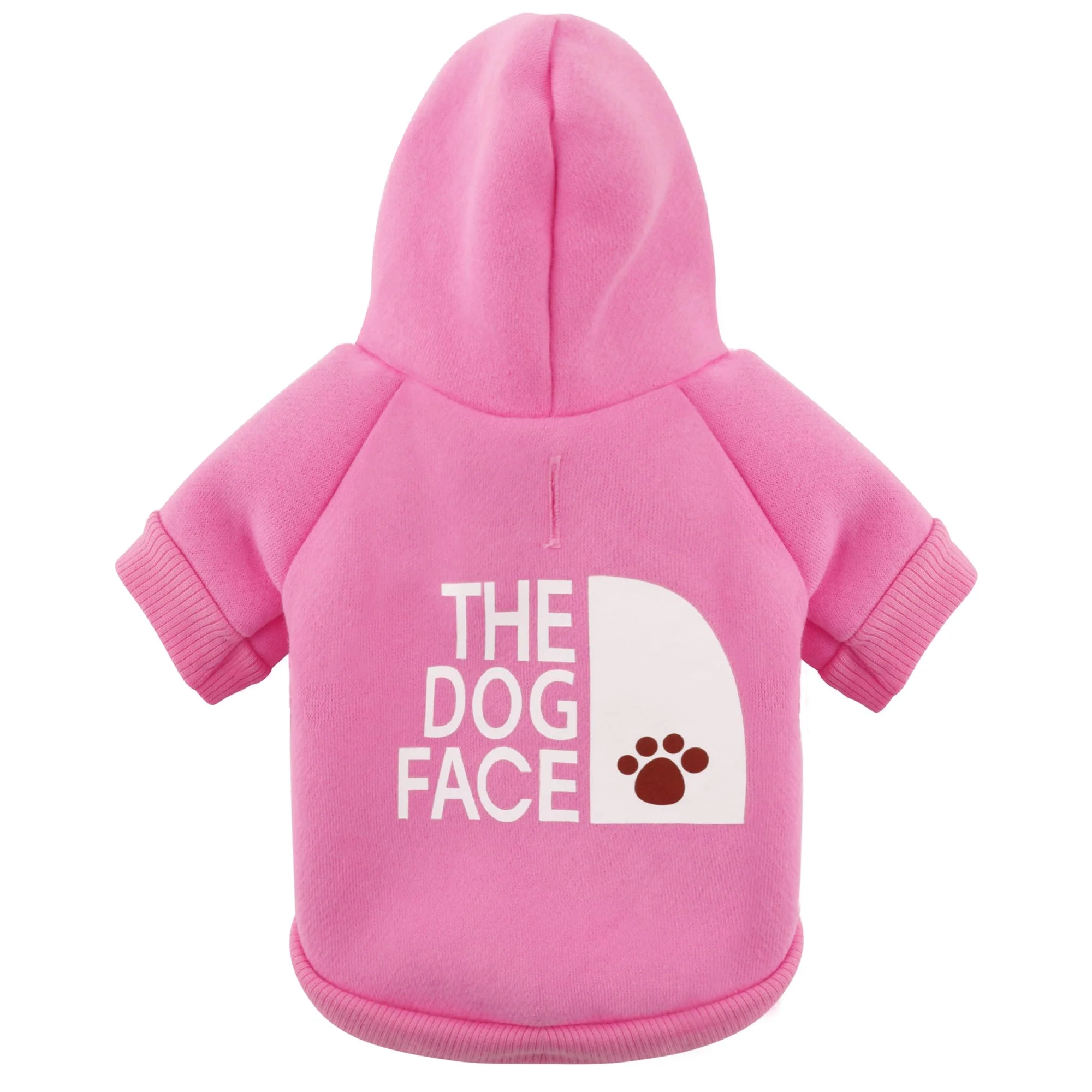 Expertly Made Paiaite Pink Chihuahua Dog Hoodie Cozy The Dog Face Sweatshirt with Leash Hole Sophisticated