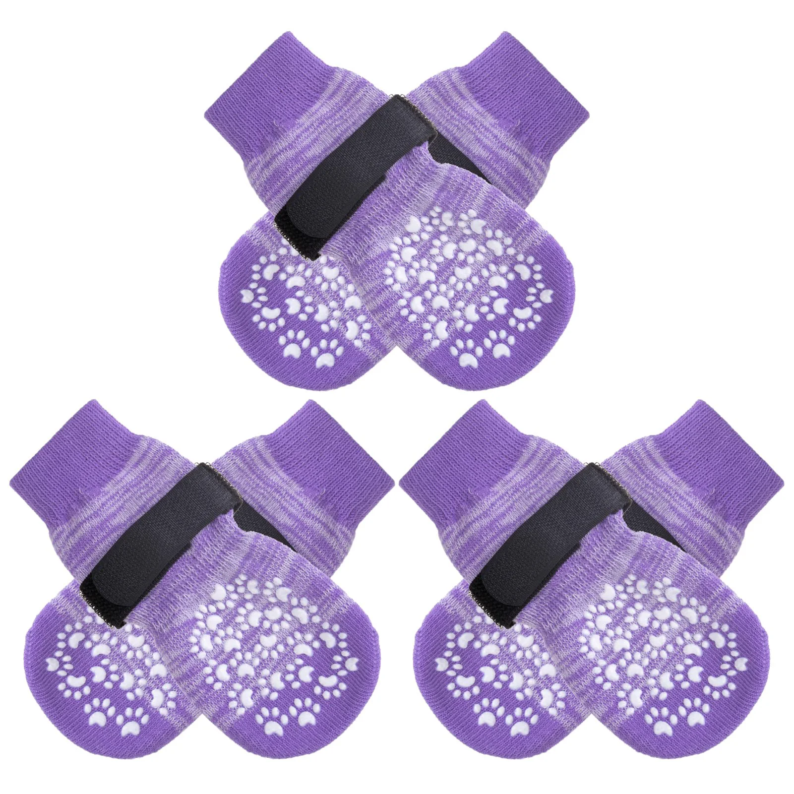 Breathable EXPAWLORER 6PCS Anti-Slip Dog Socks Traction for Paws on Hardwood Floors Smart